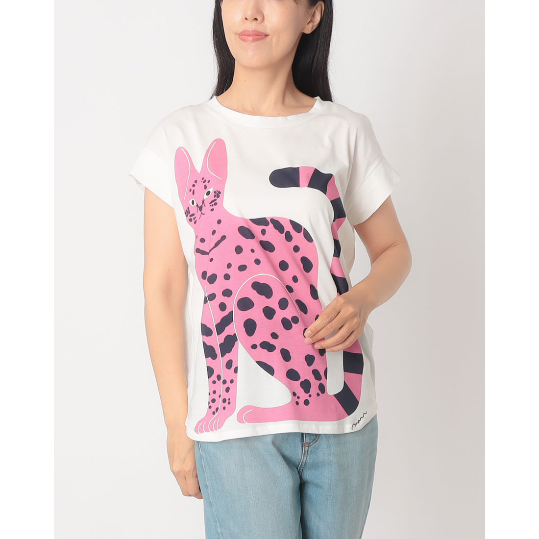 センソユニコ Sensounico カミシマ コレクション ZOOTEE サーバルキャット プルオーバー （イエロー） セール 50%OFF】センソユニコ Sensounico カミシマ コレクション
