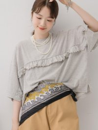 RETRO GIRL/レトロガール RETRO GIRL 2wayフリルラインTEE/508399320