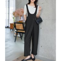 KOBE LETTUCE/コウベレタス KOBE LETTUCE 深Uラインテーパードサロペット [E3527]/508399327