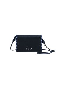 Desigual/デシグアル Desigual 2イン1ステッチ入り中型財布/508399339