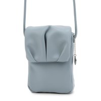 mauve/モーヴ mauve スマホショルダー ソフトレザープリーツフラップ ミニショルダー/508399360