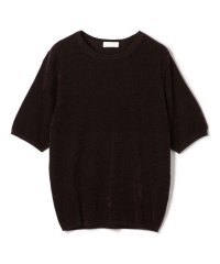 Ballsey/ストレッチベルベット ハーフスリーブプルオーバー/508399445