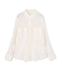 GALERIE VIE/バテンレース ドルマンスリーブシャツ/508399453