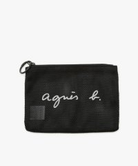 agnes b. VOYAGE HOMME/ロゴ ナイロン スモール ポーチ (ZAH03－02)/508317179