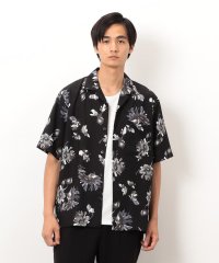 COMME CA ISM MENS/フラワープリント オープンカラー 半袖シャツ/508368617