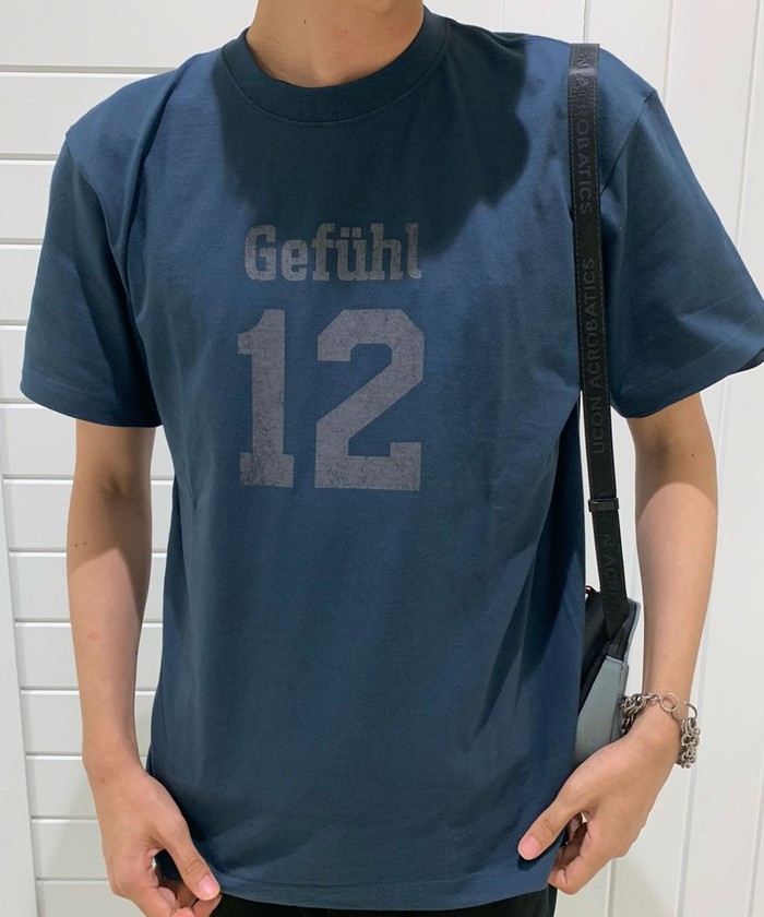 NOUQUE ヌーク エッフェル塔プリントTシャツ SALE クーポン】エトル etoll. カラーネップリンガーネックTシャツ