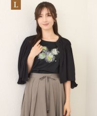 TO BE CHIC(L SIZE)/【L】シャーリングショート ボレロ/508391859