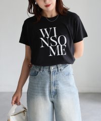 Riberry/リベリー Riberry WINSOMEプリントレタリングTシャツ/508392503