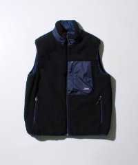GLOSTER/【2WAYで着回せる】【UNISEX】GLOSTER配色別注 TAIONボア×ダウンベスト/508393484