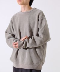 GLOSTER/【昨年人気アイテム再登場！チクチクしないニット】モールダブルフェイス プルオーバーニット/508393928