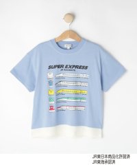 SHOO・LA・RUE(Kids) /シューラルー キッズ SHOO・LA・RUE／Kids 【JR】レイヤード風電車Tシャツ/508397257