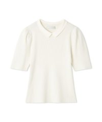 CELFORD/シルクブレンド衿付きニットプルオーバー/508399405