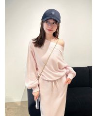 SNIDEL/【WEB限定カラーあり】UVカットワンショルスウェットプルオーバー/508399411