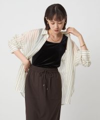 green label relaxing/ベロア タンクトップ/508399637