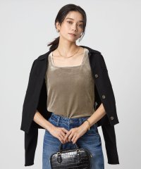 green label relaxing/ベロア タンクトップ/508399637