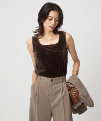 green label relaxing/ベロア タンクトップ/508399637