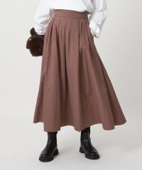 green label relaxing/タック フレア スカート/508399639