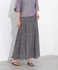 N Natural Beauty Basic/フラワープリントAラインスカート/508399809