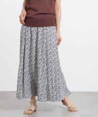 N Natural Beauty Basic/フラワープリントAラインスカート/508399809