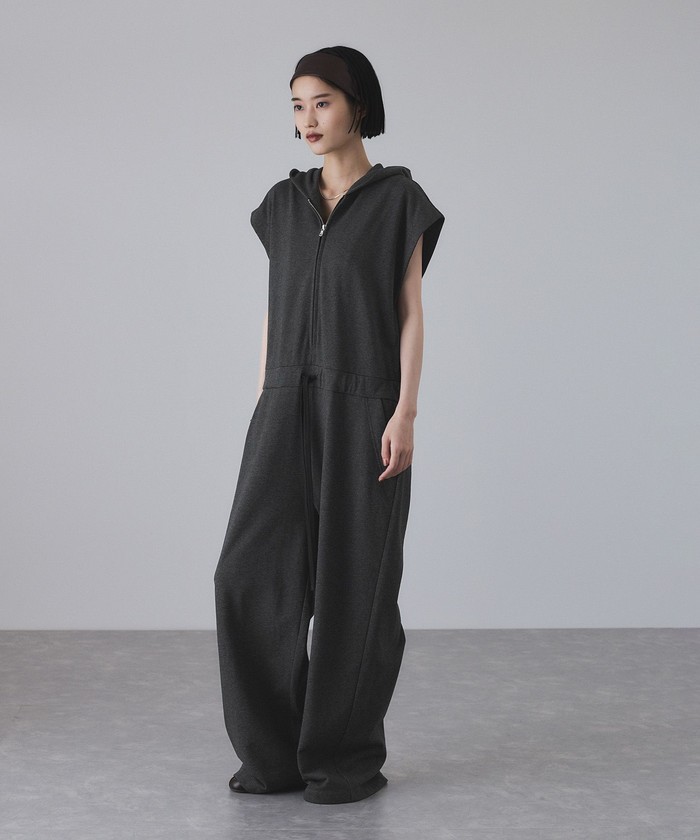 まゆ♫様　美品　ADAM ET ROPE　裏起毛サロペット　秋冬　F 裏毛フーディロンパース(508399882) | アダム エ ロペ(ADAM ET