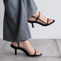 I NEED MORE SHOES/アイニードモアシューズ I NEED MORE SHOES アイニードモアシューズ I NEED MORE SHOES 7CM HEEL STRAP MULES/508399909