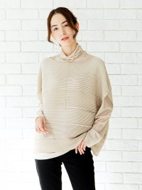 SPECCHIO/スペッチオ SPECCHIO プルオーバーツイントップス (ボーダーシャトル×シアープルオーバー）/508400048