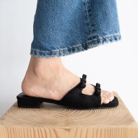 I NEED MORE SHOES/アイニードモアシューズ I NEED MORE SHOES RIBBON DESIGN SUEDE SANDALS【rb－2638】/508400115
