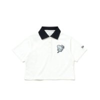 NEW ERA/ニューエラ NEW ERA NEW ERA X ANNA SUI WOMEN'S PILE POLO SHIRT（ニューエラ × アナ スイ ウーマンズ パイル/508400656