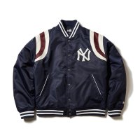 NEW ERA/ニューエラ NEW ERA NEW ERA NEW YORK YANKEES COOPERSTOWN NYLON VARSITY JACKET（ニューエラ ニュ/508400660