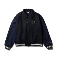 NEW ERA/ニューエラ NEW ERA NEW ERA NEW YORK YANKEES MELTON VARSITY JACKET（ニューエラ ニューヨーク・ヤンキース /508400661
