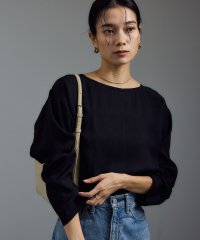 サロン　アダム　エ　ロペ/【WEB限定】アセテートツイルロングスリーブTブラウス/508400831