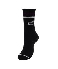 Munsingwear/マンシングウェア Munsingwear クルー丈ペンギンジャカードソックス/508401012