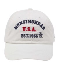 Munsingwear/マンシングウェア Munsingwear コットンツイルロゴデザインベースボールキャップ/508401022