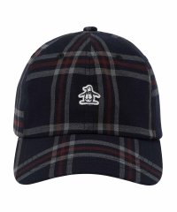 Munsingwear/マンシングウェア Munsingwear チェック柄ワンポイント刺しゅうベースボールキャップ/508401023