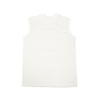 Hanes/ヘインズ Hanes Tシャツ メンズ レディース 無地 厚手 綿 綿100% 白 クルーネック ノースリーブ タンクトップ インナー スリーブレスTシャツ H/508401061