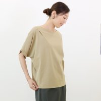 Aletta vita/アレッタ ヴィータ Aletta vita 汗染み防止加工タック使いドルマンプルオーバー/508401071