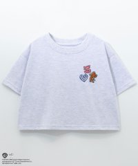 MAC HOUSE(kid's)/マックハウス Mac－House Tom and Jerry ショート丈胸刺繍Tシャツ/508401108