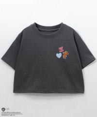 MAC HOUSE(kid's)/マックハウス Mac－House Tom and Jerry ショート丈胸刺繍Tシャツ/508401108