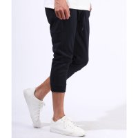 LUXSTYLE/ラグスタイル LUXSTYLE TCポンチクロップドパンツ/イージーパンツ スウェットパンツ メンズ クロップド丈 7分丈 サルエルパンツ ストレッチ 伸縮性/508401138