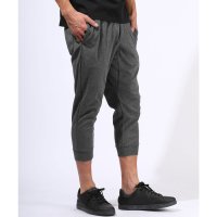 LUXSTYLE/ラグスタイル LUXSTYLE TCポンチクロップドパンツ/イージーパンツ スウェットパンツ メンズ クロップド丈 7分丈 サルエルパンツ ストレッチ 伸縮性/508401138