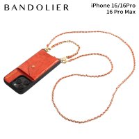 BANDOLIER/BANDOLIER バンドリヤー スマホショルダー スマホケース iPhone16 16 Pro 16 Pro MAX アイフォン メンズ レディース オレンジ/508401187