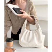 florge/フロージュ florge レザータッチワンハンドルギャザーバッグ / 500mlペットボトル収納可/508401488