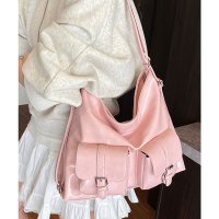 florge/フロージュ florge 2WAY ダブルポケットレザータッチショルダーバッグ/リュックサック/508401490
