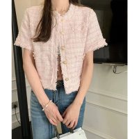 miniministore/ミニミニストア miniministore 半袖ツイード風ジャケット レディース夏服/508401499