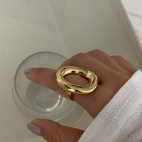 Forcement/フォースメント Forcement 華やかなビッグサークルメタルリング/508401553