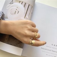 Forcement/フォースメント Forcement 艶やかに輝くメタルオープンリング/508401555