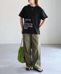 Riberry/リベリー Riberry 袖ロゴ半袖Tシャツ/508401994