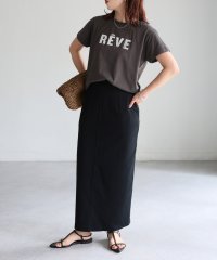 Riberry/リベリー Riberry 発砲プリントメタリックロゴTシャツ/508401997