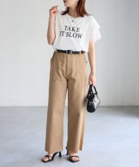 Riberry/リベリー Riberry 袖メッシュ切替デザインロゴTシャツ/508401998