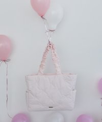 Maison de FLEUR/メゾン ド フルール Maison de FLEUR リボン刺繍パファートートバッグ/508402019